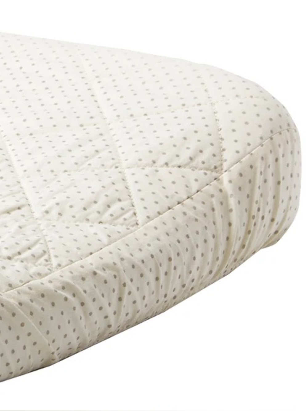 Pehr Quilted Baby Changing Pad Cover - Pin Dot Pebble Pattern